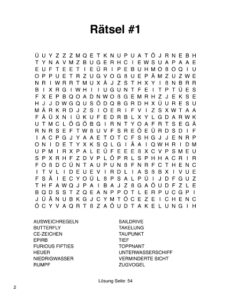 Wortsuchrätsel Segeln Puzzle - Segelplanet.de